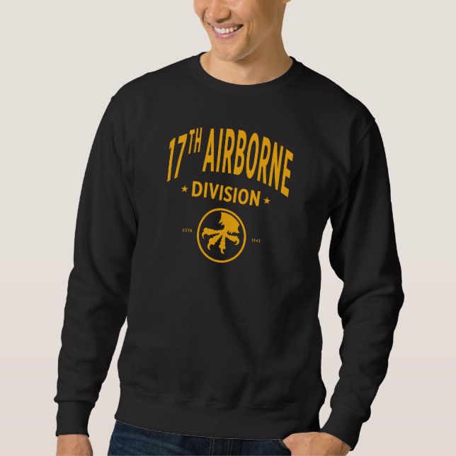 17th Airborne Division - United States Military Sweatshirt (Front)