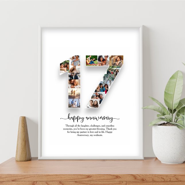 17th Anniversary Photo Collage Poster (Creator Uploaded)