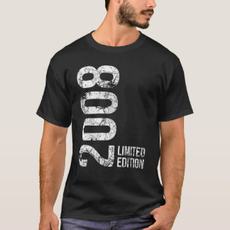 17th Birthday 17 Years Old Girl Boy 2008 T-Shirt
