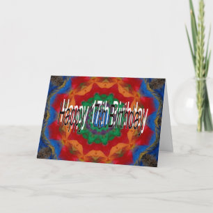 17th Birthday Card