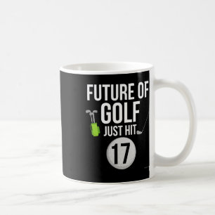 17th Birthday Golf T Shirt 17 Year Old Birthday Gi Coffee Mug