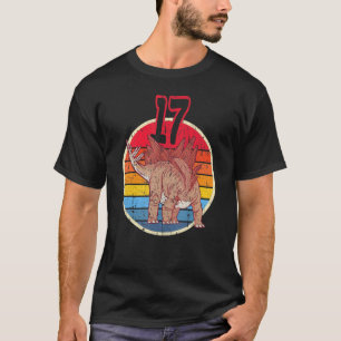 17th Birthday I Stegosaurus Stenops I Family Match T-Shirt