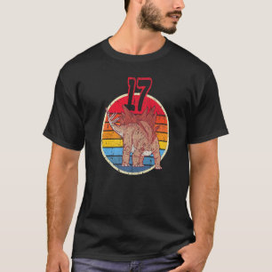 17th Birthday I Stegosaurus Stenops I Family Match T-Shirt