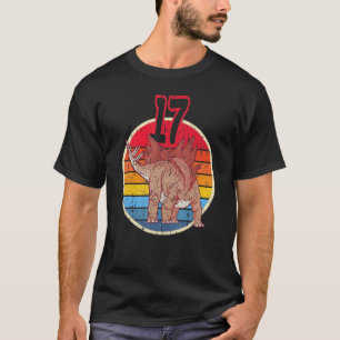 17th Birthday I Stegosaurus Stenops I Family Match T-Shirt
