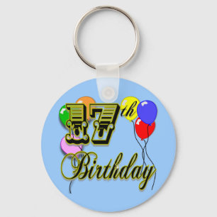 17th Birthday Merchandise Key Ring