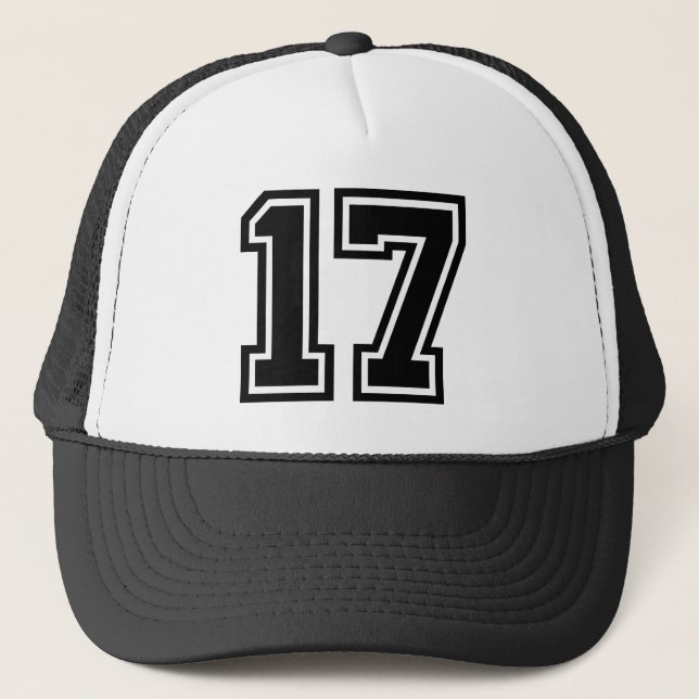 17th Birthday Party Trucker Hat (Front)