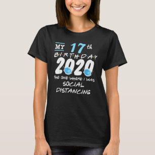 17th Birthday Quarantined 2020 Toilet Paper T-Shirt