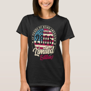 17th Birthday Vintage 2006 Bday Group 17 Years Old T-Shirt
