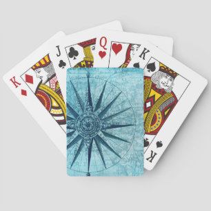 17th Century Compass Rose Playing Cards