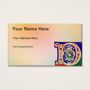 17th Century Letter D