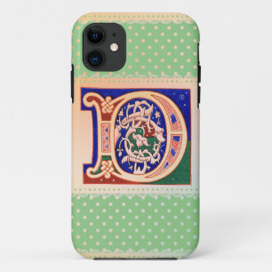 17th Century Letter D iPhone 11 Case