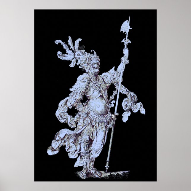 17th century soldier poster (Front)