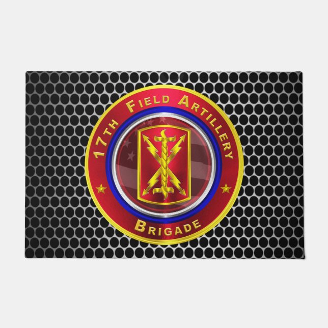17th Field Artillery Brigade “Thunderbolt” Doormat (Front)