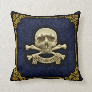 17th Lancers Throw Pillow