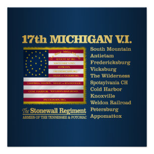 17th Michigan V.I. (BH) Poster