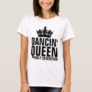 17TH SEVENTEEN BIRTHDAY GIRLS T-SHIRTS