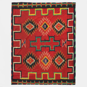 1800's NAVAJO INDIAN HORSE SADDLE BLANKET REPRINT