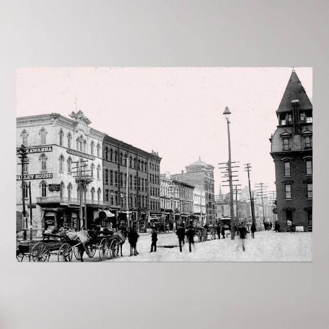 1800's Scranton Pa. Print (Front)