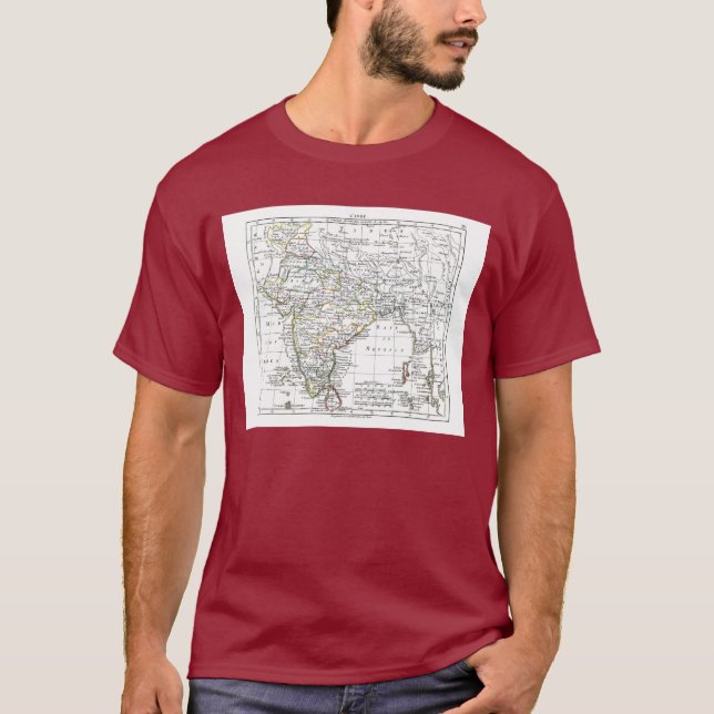 1806 Map - L'Inde T-Shirt (Front)