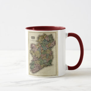 1813 Ireland Map by John Pinkerton Mug