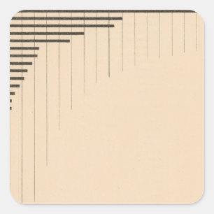 181 Capital by states, groups Square Sticker