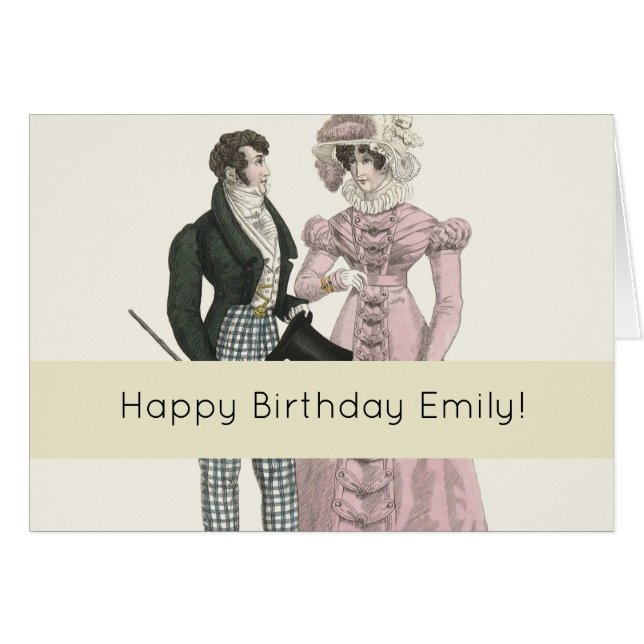 1823 Antique Wedding Man Woman Fashion (Front Horizontal)