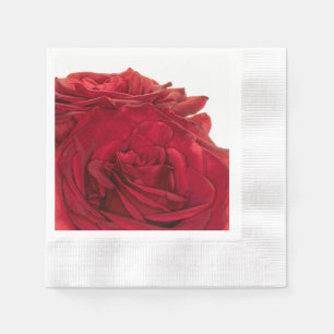1824-Red Wedding Roses Napkin