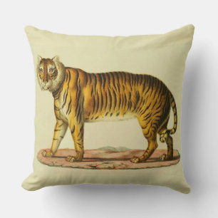 1824 tiger print cushion