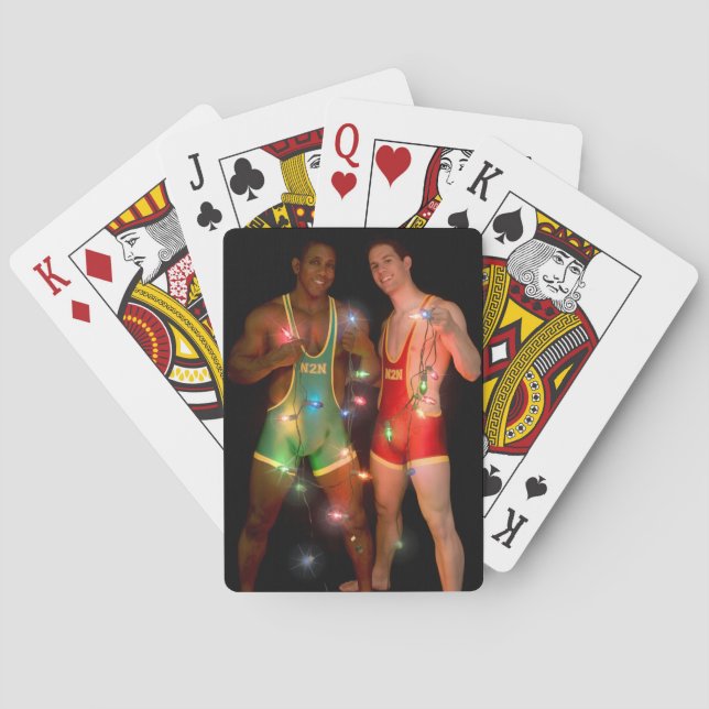 18346 Christmas Playing Cards (Back)