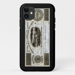 1837 Canadian Railroad Currency iPhone 11 Case