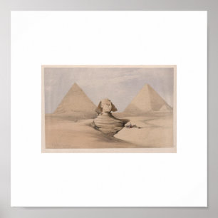 1839 sphinx picture poster