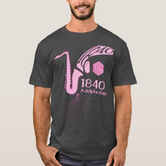 1840 The birth of saxophone music T-Shirt