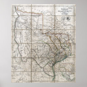 1841 Republic of Texas Poster