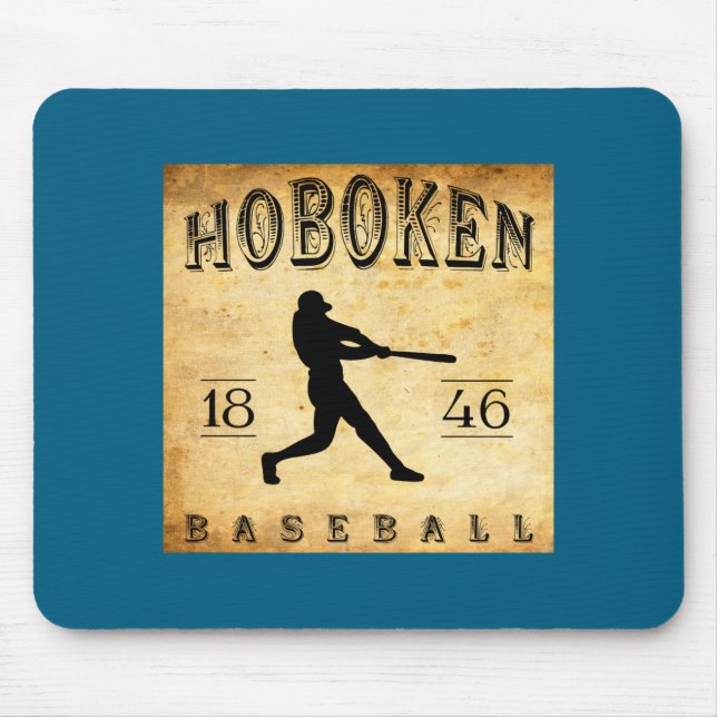 1846 Hoboken New Jersey Baseball  Mouse Pad (Front)