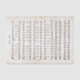 1850 Jingle, Bells! Tissue Paper and Decoupage