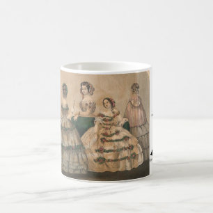 1858 Godey's Ballgowns Mugs
