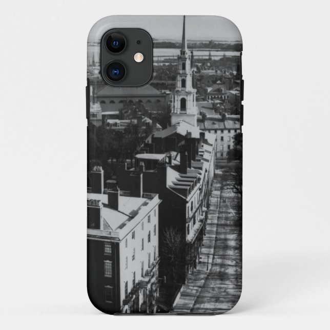 1859:  A view of Boston from the State House Case-Mate iPhone Case (Back)