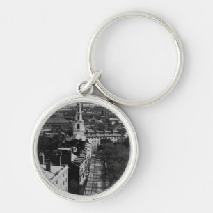1859: A view of Boston from the State House Key Ring