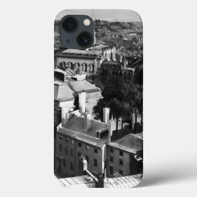 1859:  A view of Boston looking south Case-Mate iPhone Case (Back)