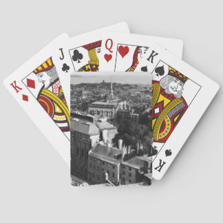 1859: A view of Boston looking south Playing Cards