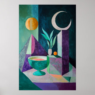 1859 Dreamlike Flow Poster