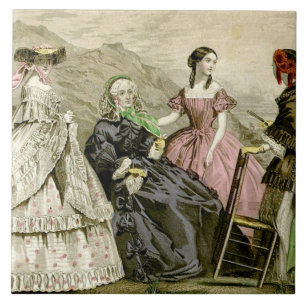 1859 Fashions Ceramic Tile