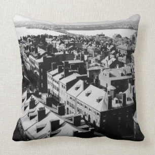 1859: The city of Boston, Massachusetts Cushion