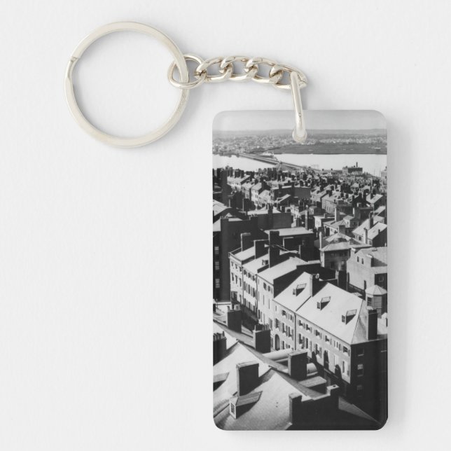 1859: The city of Boston, Massachusetts Key Ring (Front)