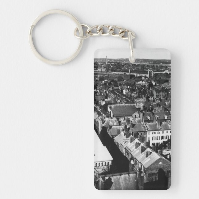 1859:  The city of Boston, Massachusetts Key Ring (Front)