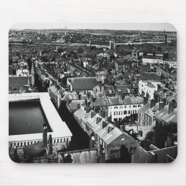 1859:  The city of Boston, Massachusetts Mouse Pad (Front)