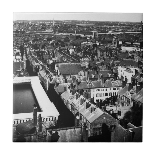 1859:  The city of Boston, Massachusetts Tile (Front)