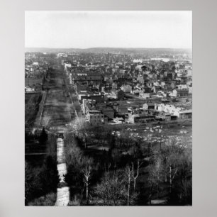 1859:  Washington, DC, the capital of the USA Poster
