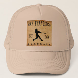 1860 San Francisco California Baseball Trucker Hat