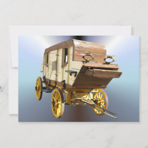 1860s Stagecoach - Denver Gold Rush